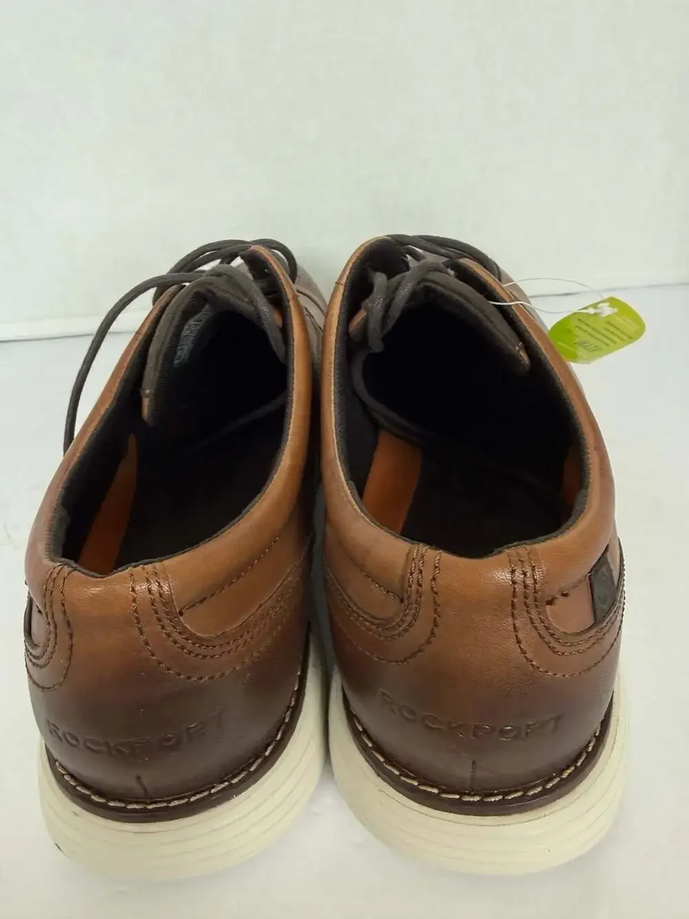 Rockport Men's Garett Wingtip Oxford Shoes in Cognac